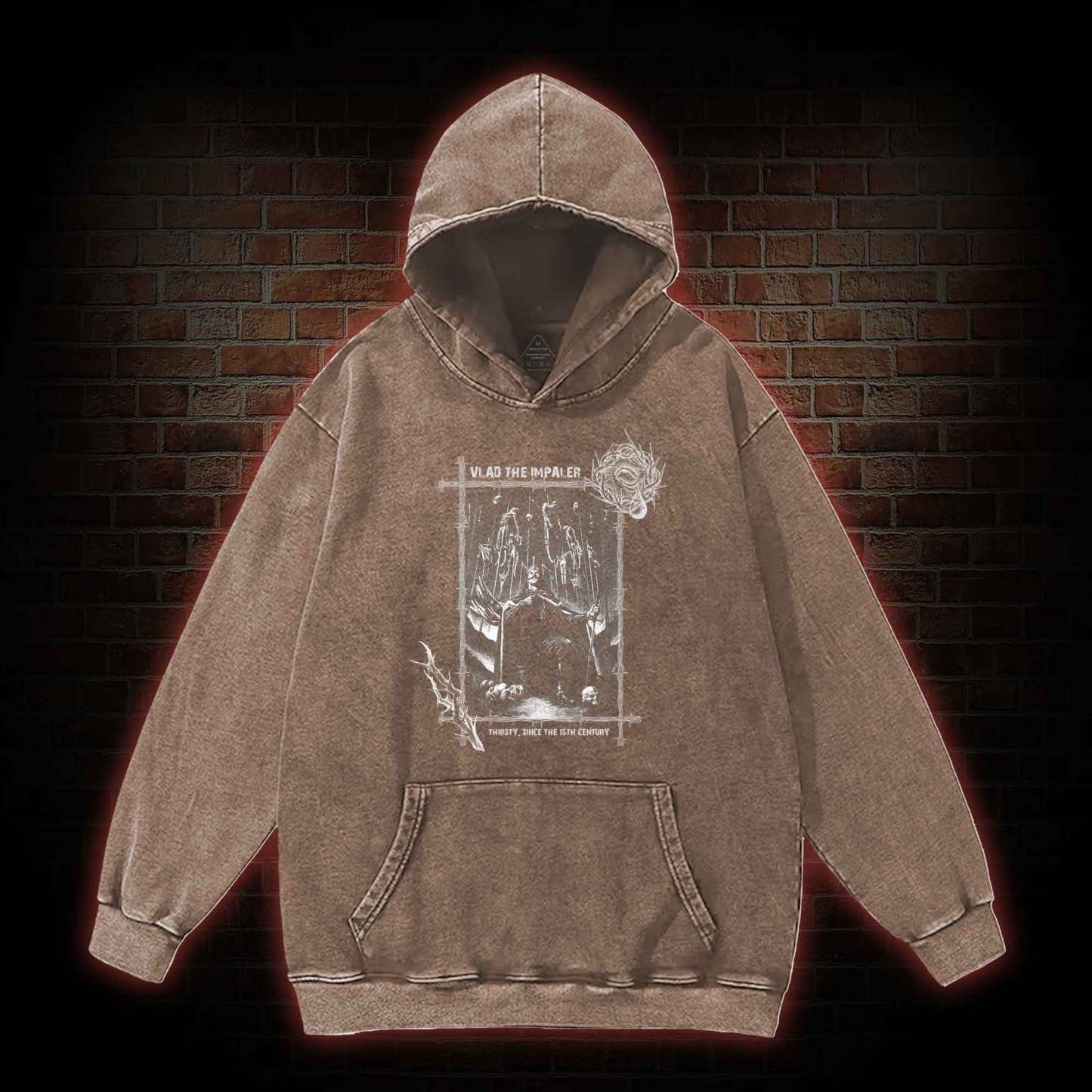 Vlad the Impaler Washed Hoodie
