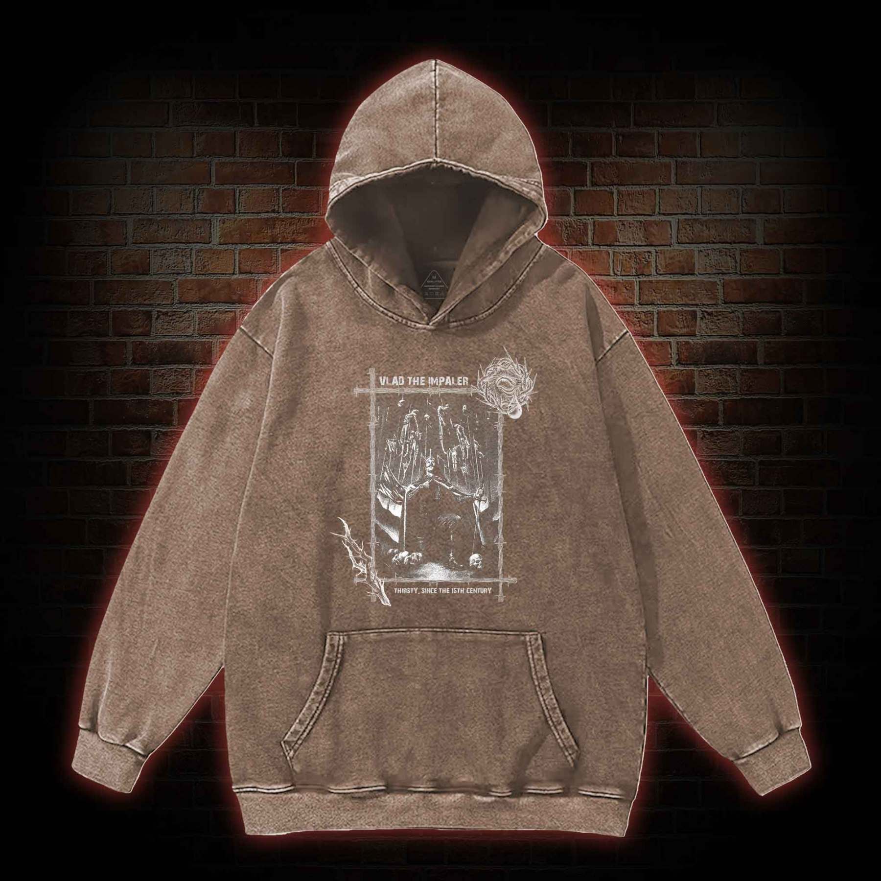 Vlad the Impaler Washed Hoodie