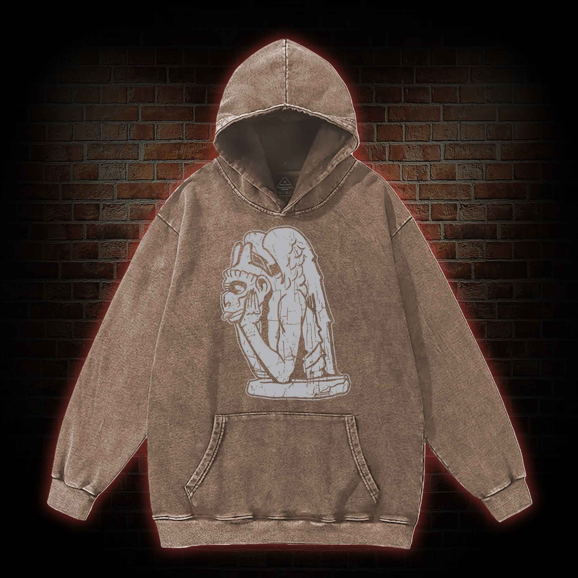 Gargoyle Washed Hoodie