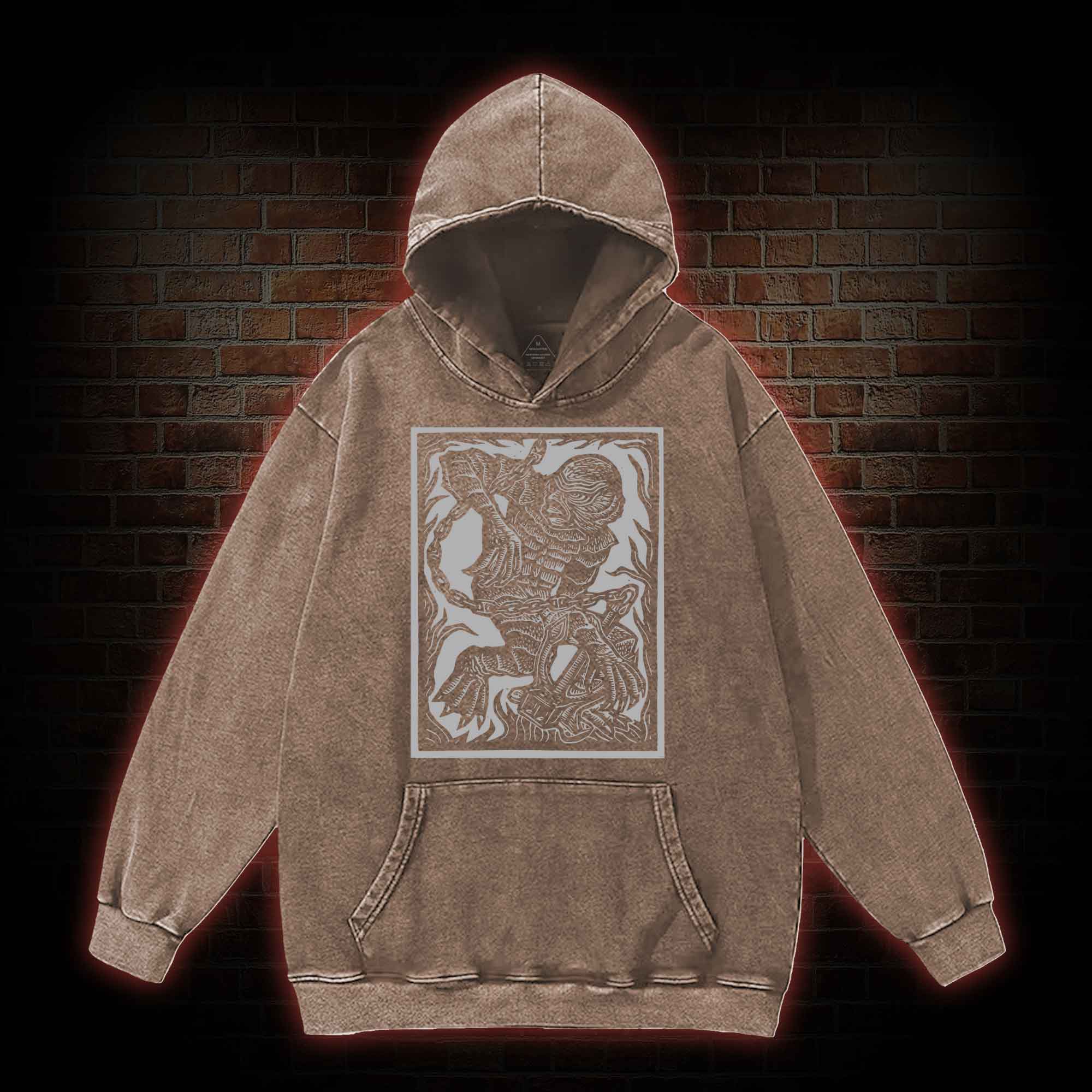 The Creature Washed Hoodie