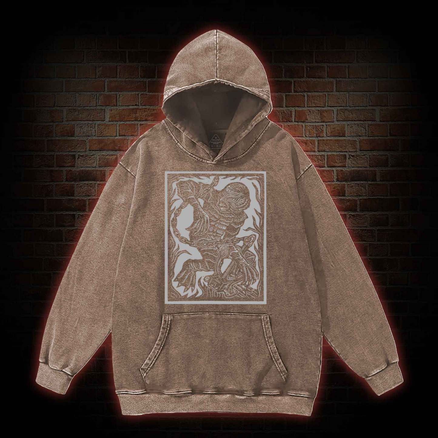 The Creature Washed Hoodie