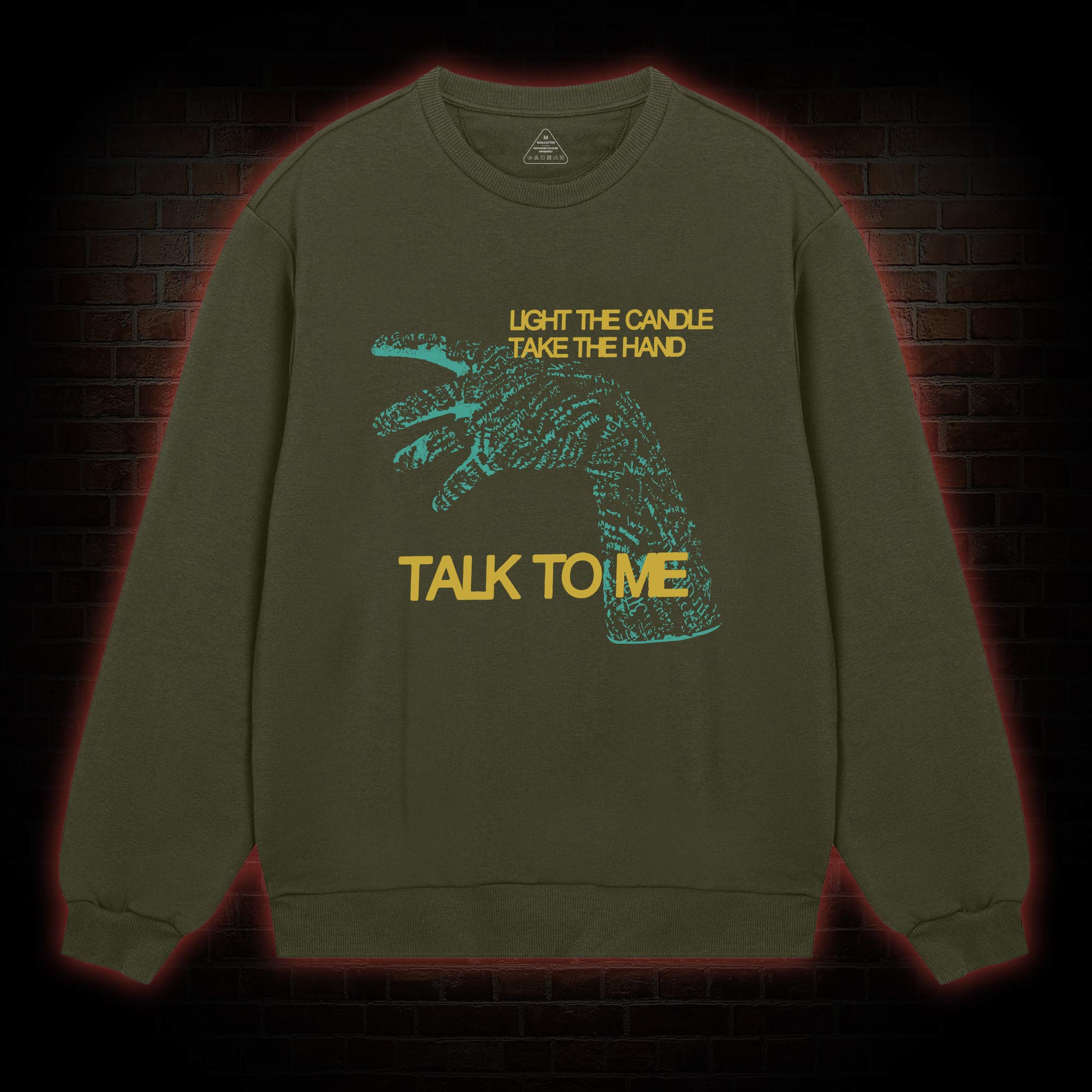 Light the Candle Take the Cursed Hand Sweatshirt