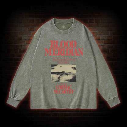 Blood Meridian Retro Washed Long-Sleeve T-shirt