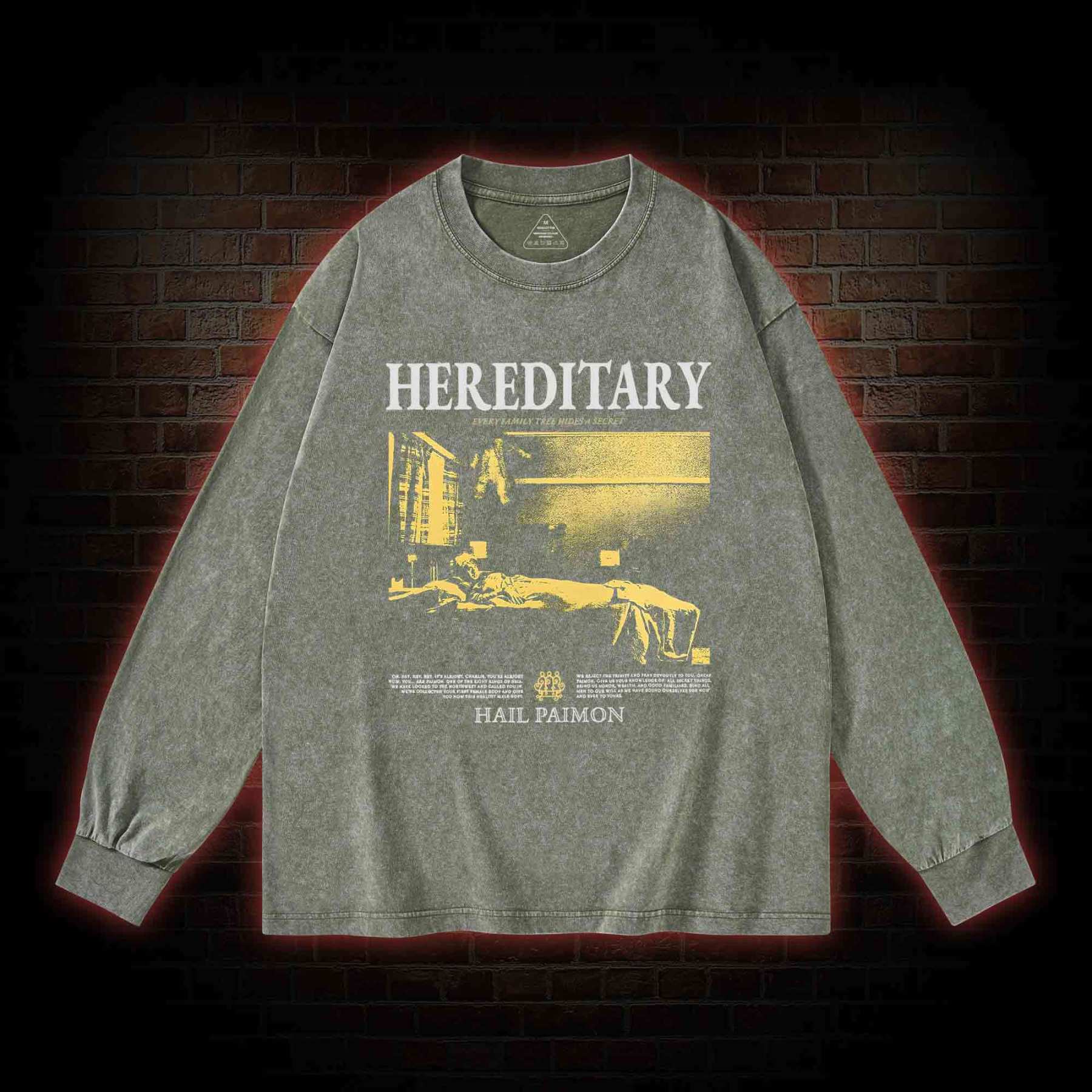 Every Family Tree Hides A Secret Washed Long-Sleeve T-shirt