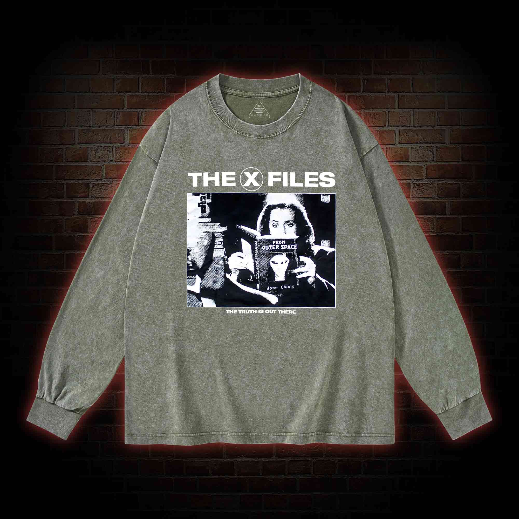 The Truth Is Out There Washed Long-Sleeve T-shirt