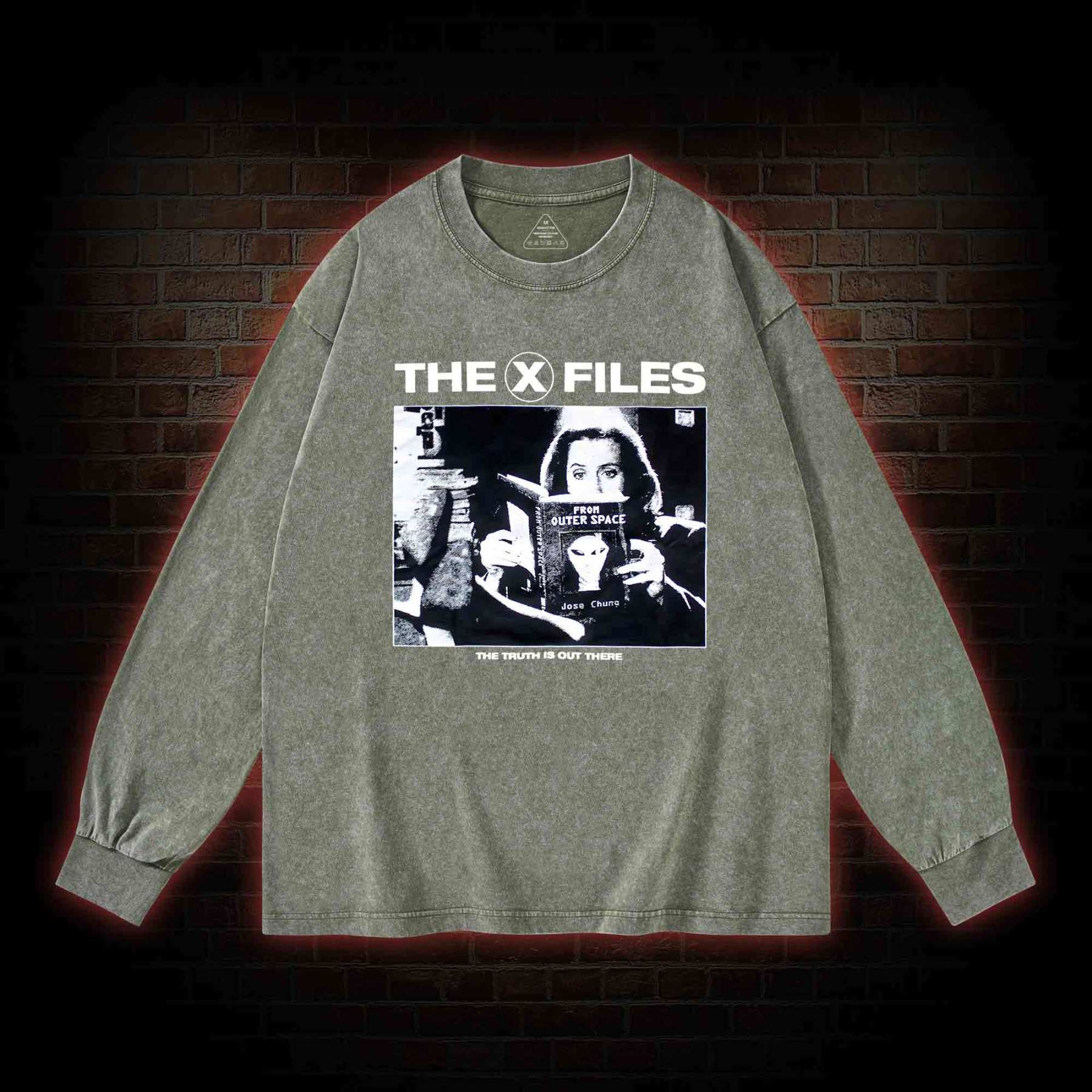 The Truth Is Out There Washed Long-Sleeve T-shirt