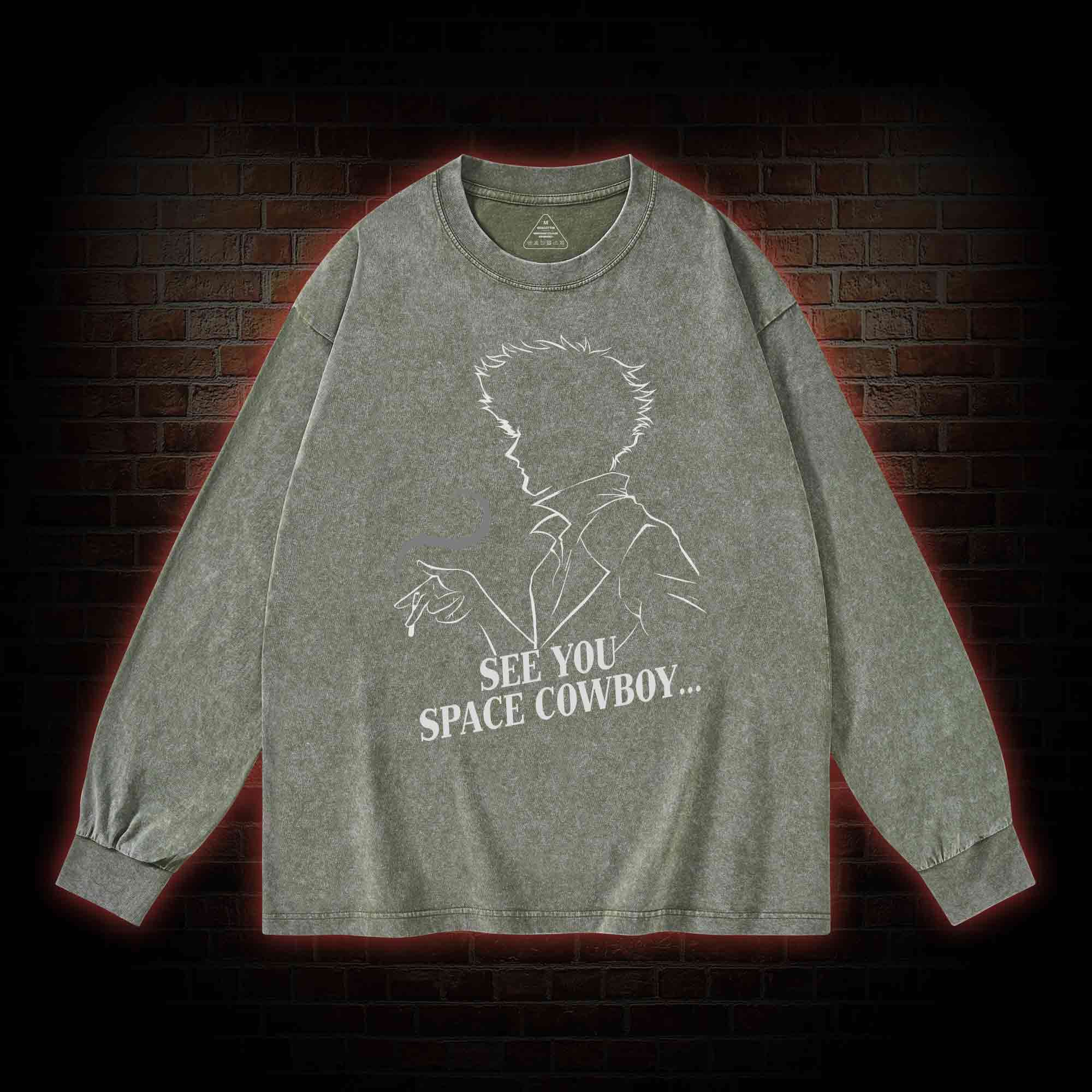 See You Space Washed Long-Sleeve T-shirt