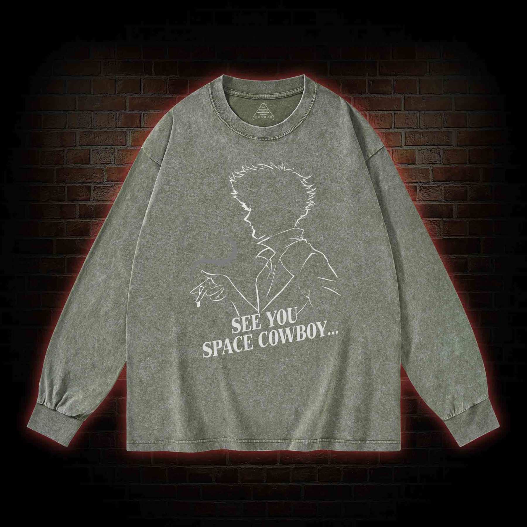 See You Space Washed Long-Sleeve T-shirt