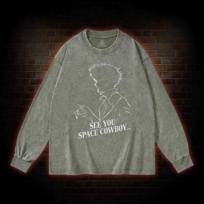 See You Space Washed Long-Sleeve T-shirt