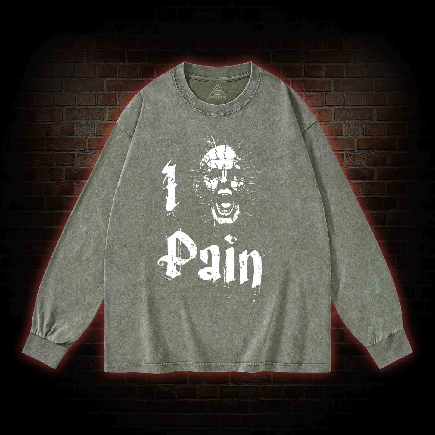  I Pain Washed Long-Sleeve T-shirt
