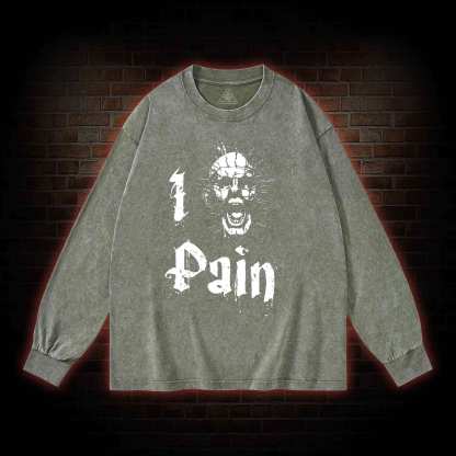  I Pain Washed Long-Sleeve T-shirt