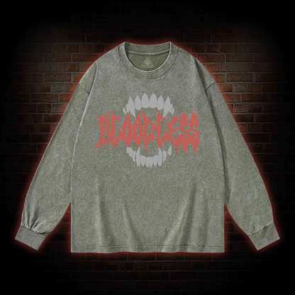 Bloodless Washed Long-Sleeve T-shirt