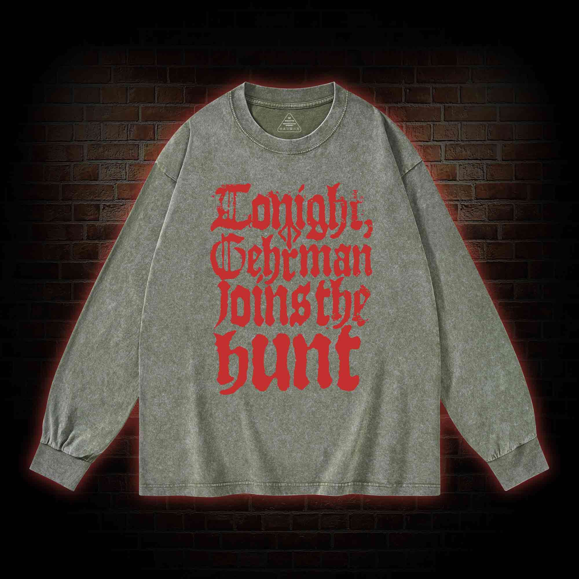 Gehrman Joins The Hunt Washed Long-Sleeve T-shirt