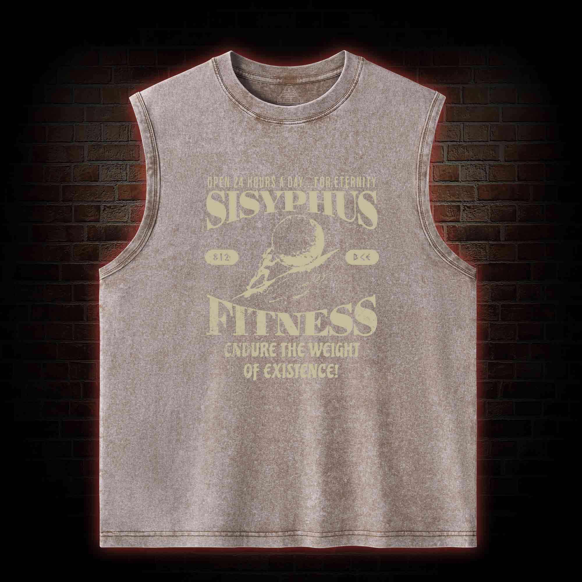 Sisyphus Fitness Washed Tank Top