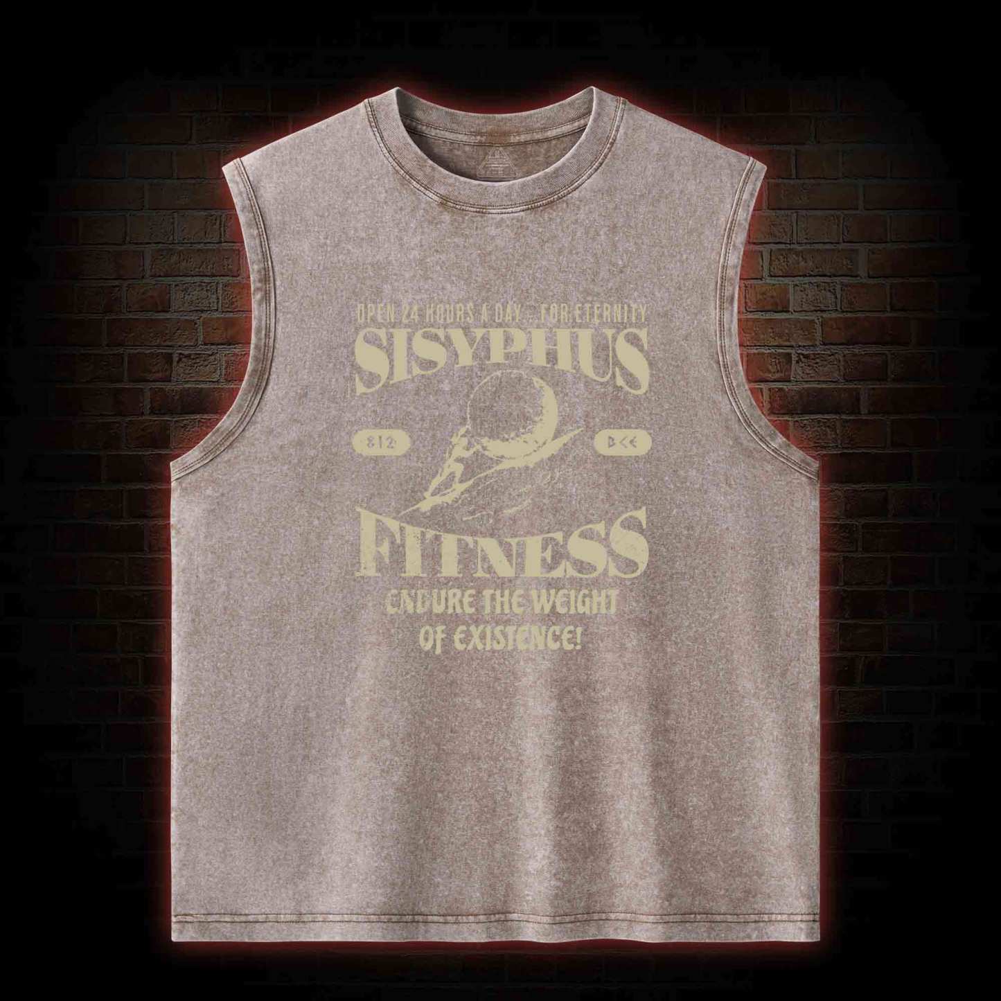 Sisyphus Fitness Washed Tank Top