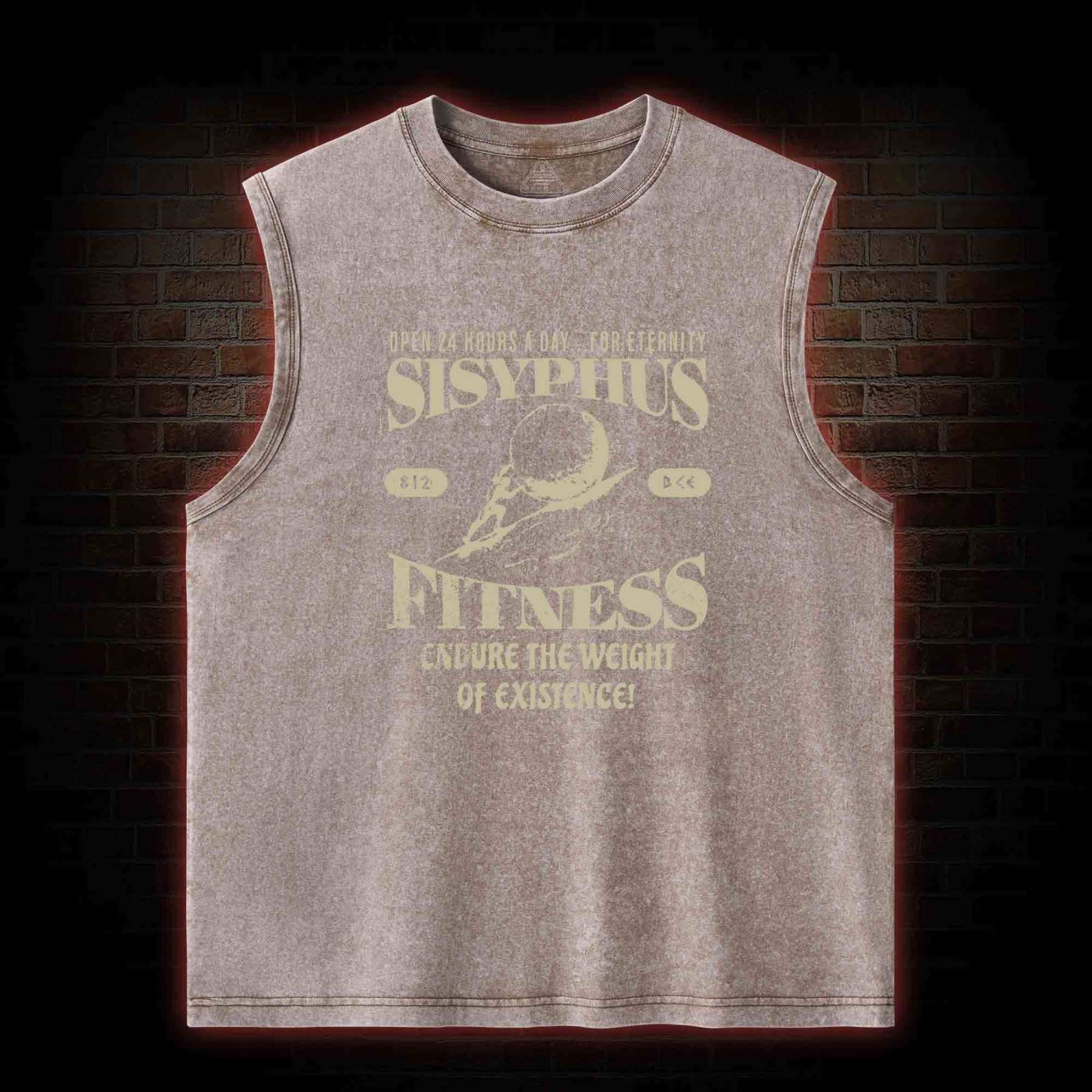 Sisyphus Fitness Washed Tank Top