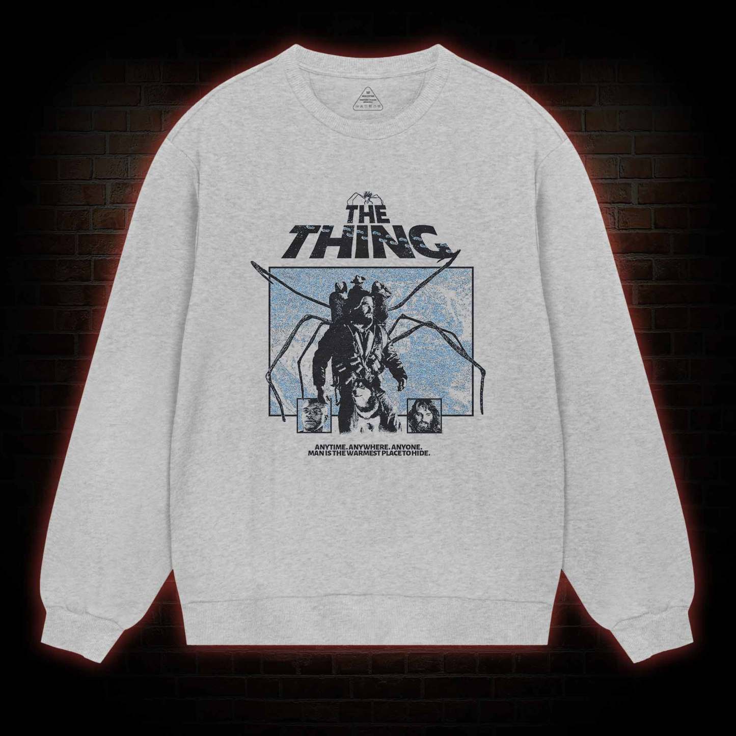 Man Is The Warmest Place To Hide Sweatshirt