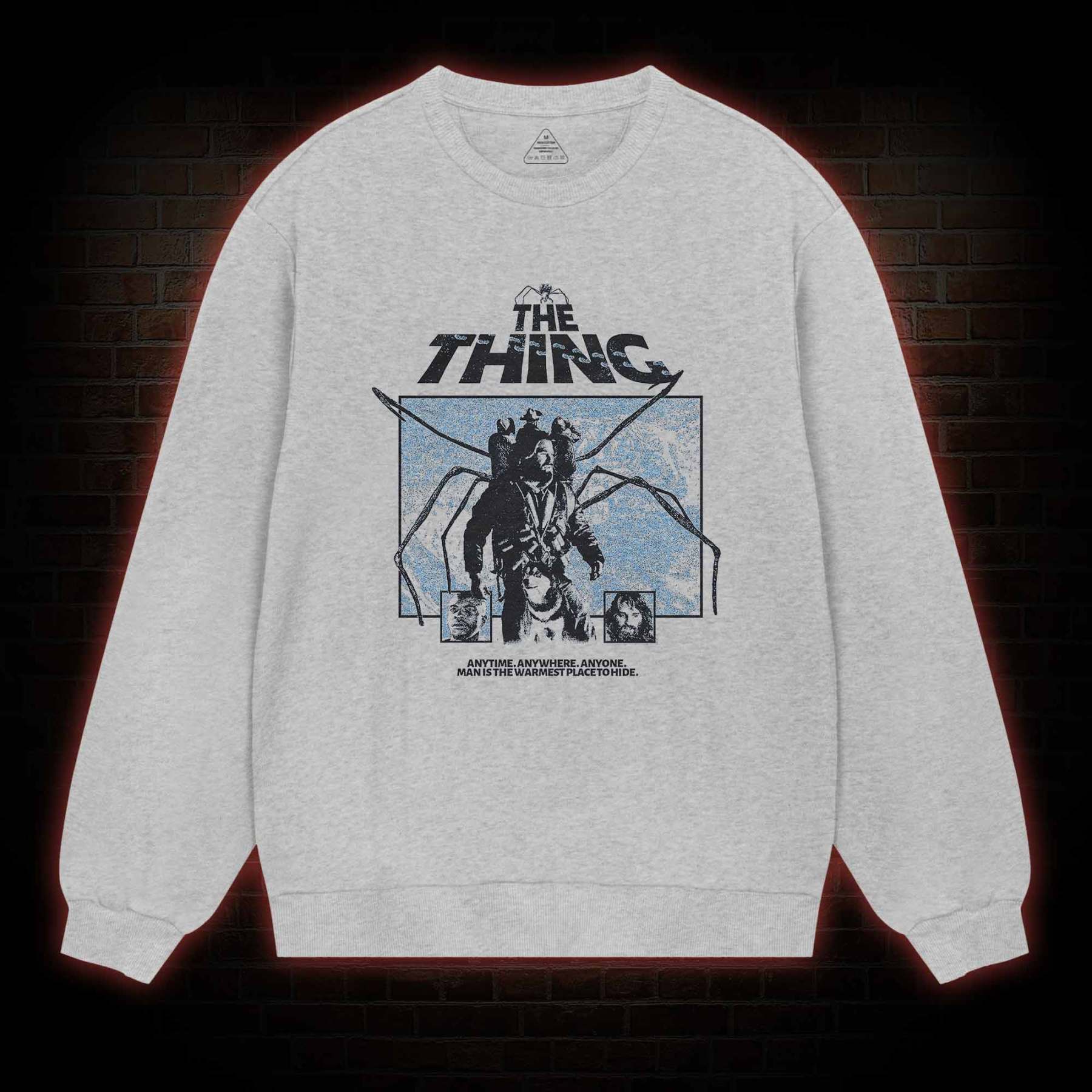 Man Is The Warmest Place To Hide Sweatshirt