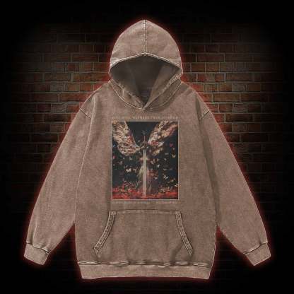 Goddess of Rot Washed Hoodie