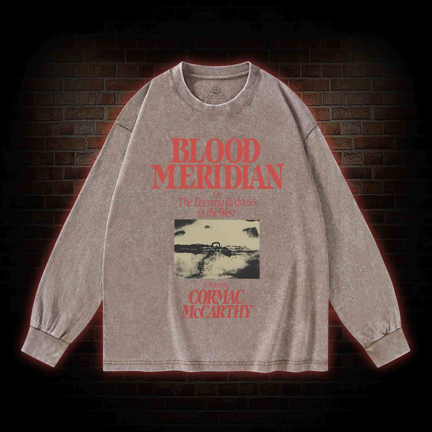 Blood Meridian Retro Washed Long-Sleeve T-shirt