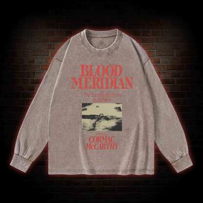 Blood Meridian Retro Washed Long-Sleeve T-shirt