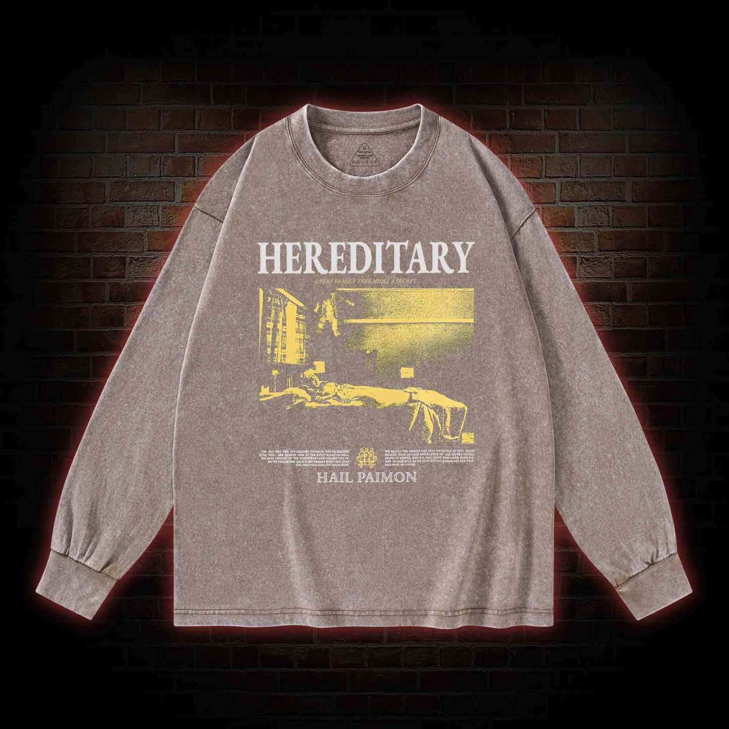 Every Family Tree Hides A Secret Washed Long-Sleeve T-shirt