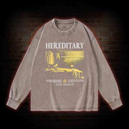 Every Family Tree Hides A Secret Washed Long-Sleeve T-shirt