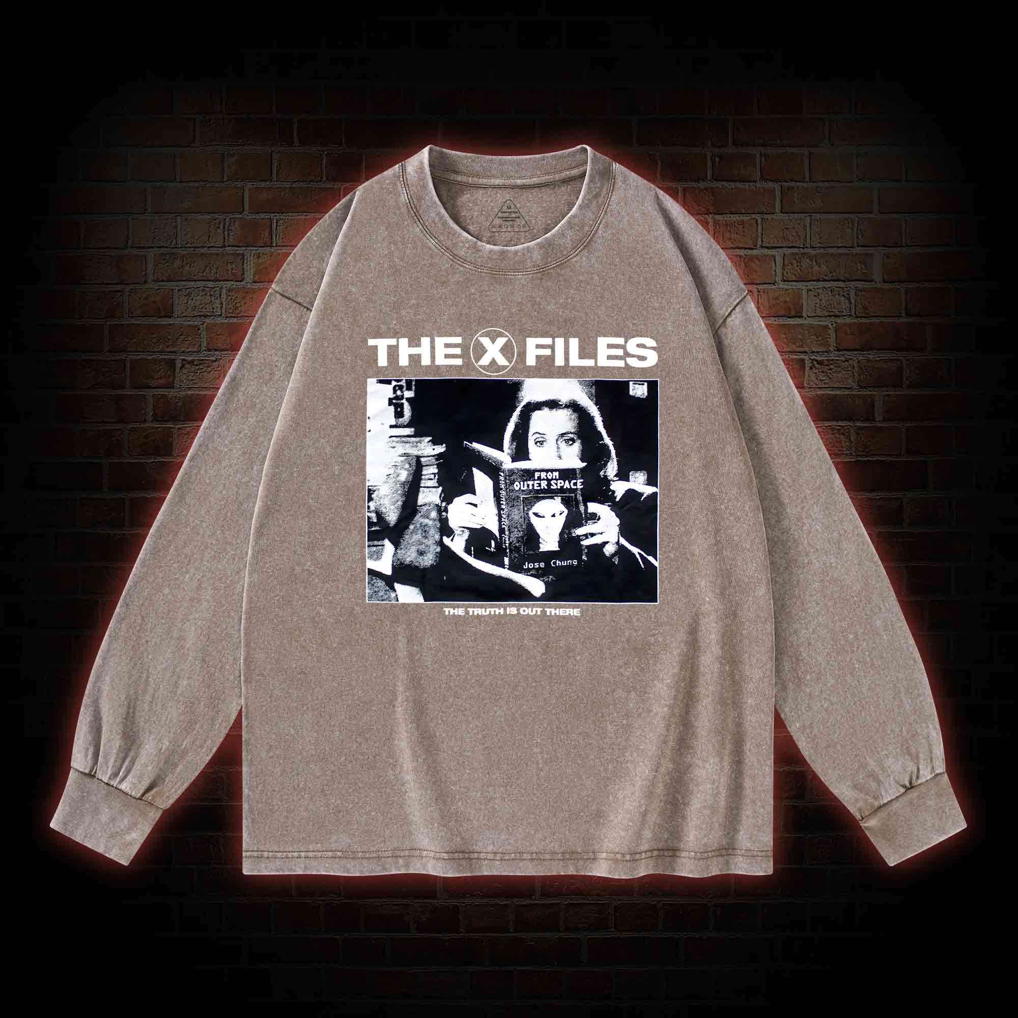 The Truth Is Out There Washed Long-Sleeve T-shirt