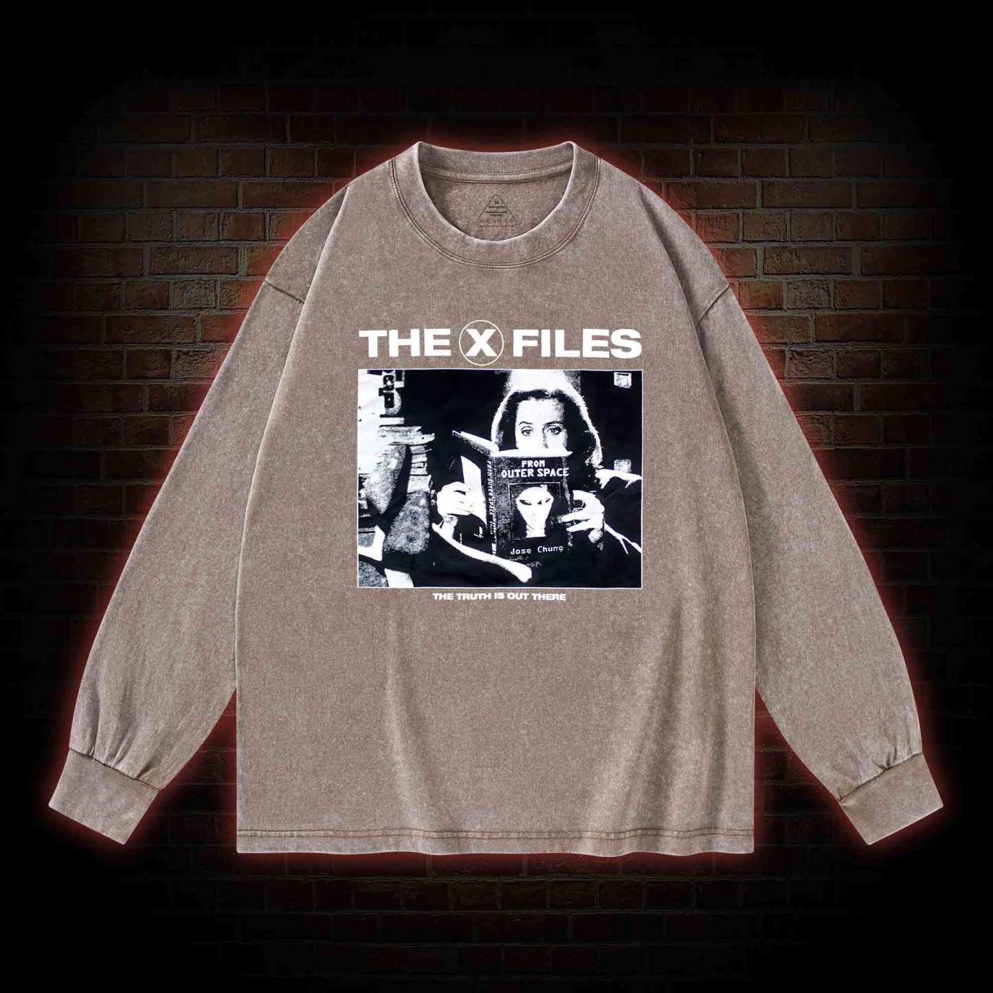 The Truth Is Out There Washed Long-Sleeve T-shirt