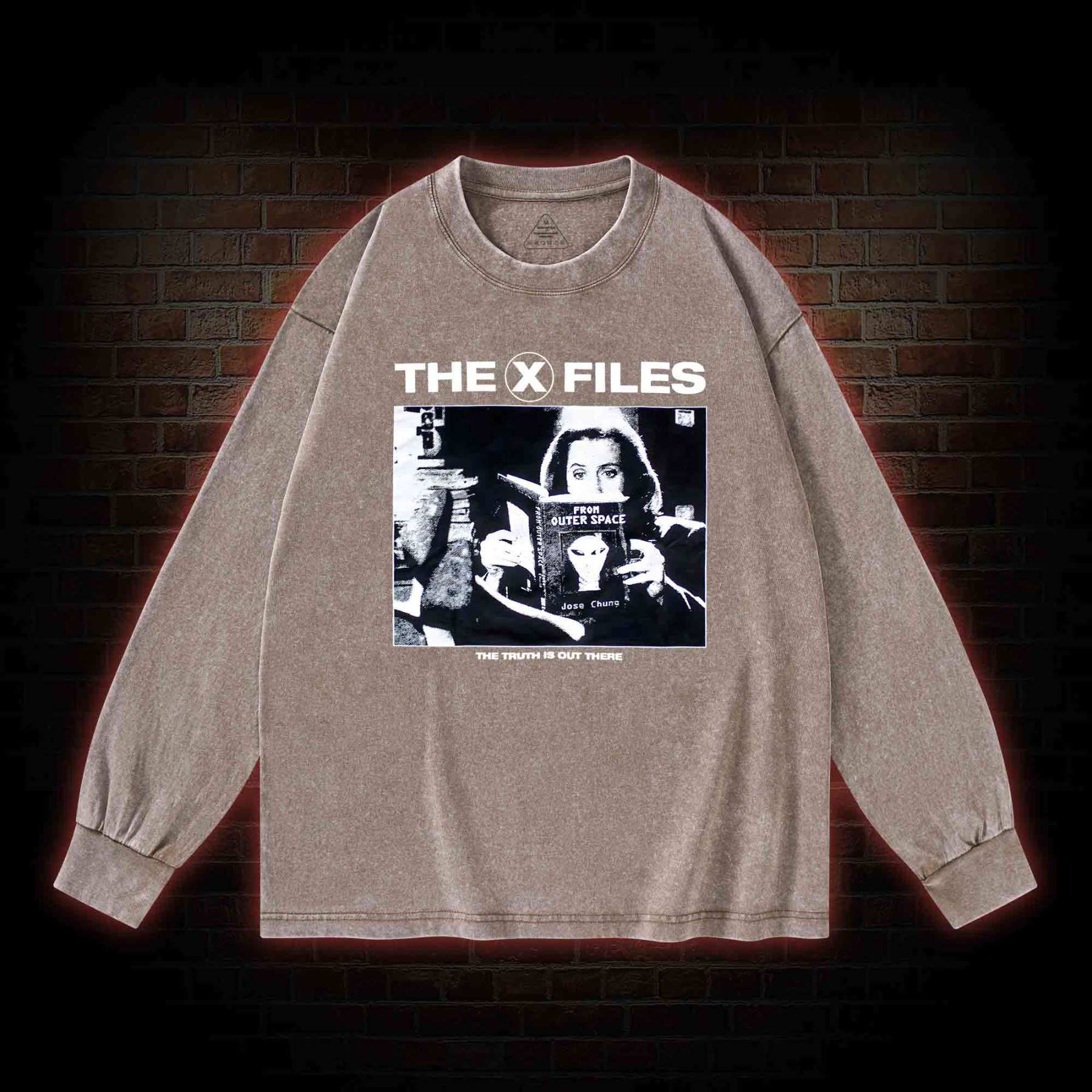 The Truth Is Out There Washed Long-Sleeve T-shirt