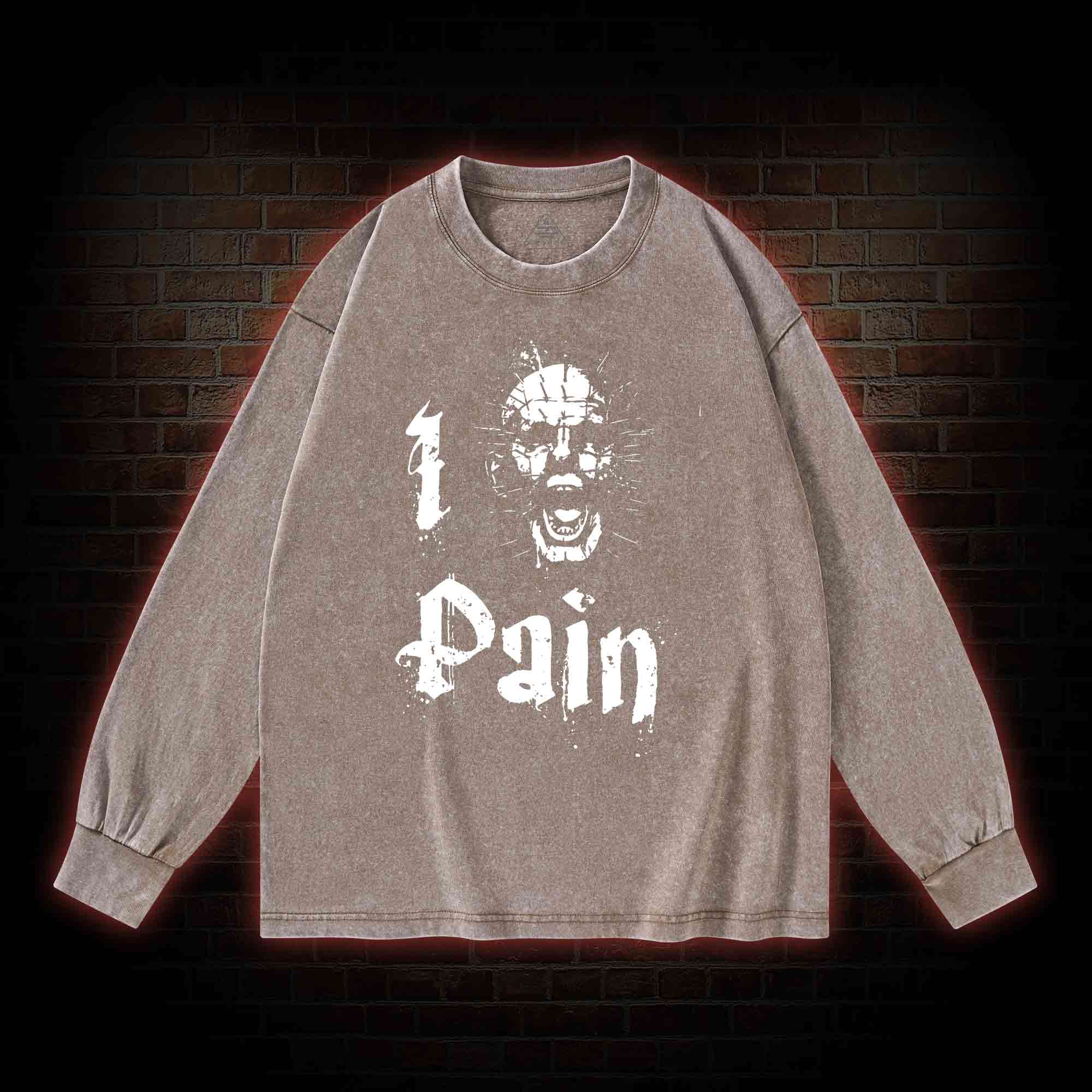  I Pain Washed Long-Sleeve T-shirt