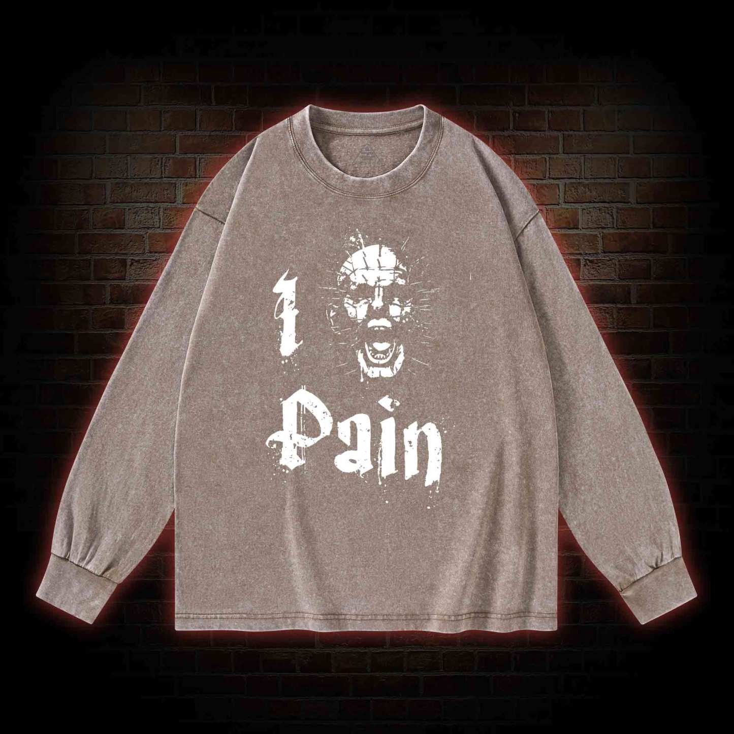  I Pain Washed Long-Sleeve T-shirt