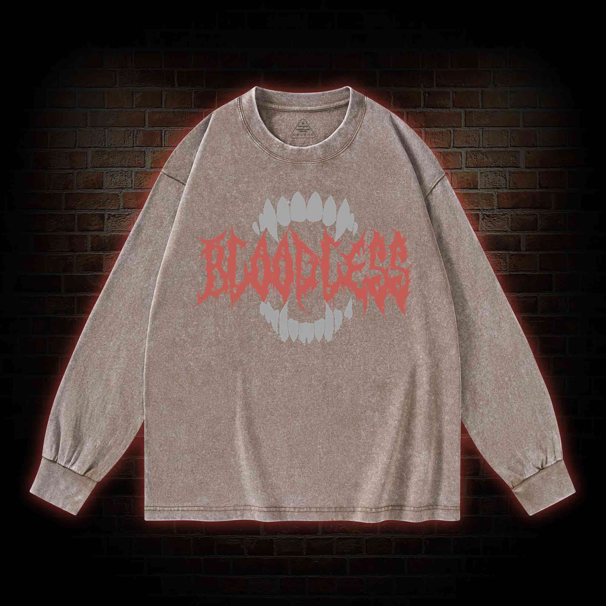 Bloodless Washed Long-Sleeve T-shirt