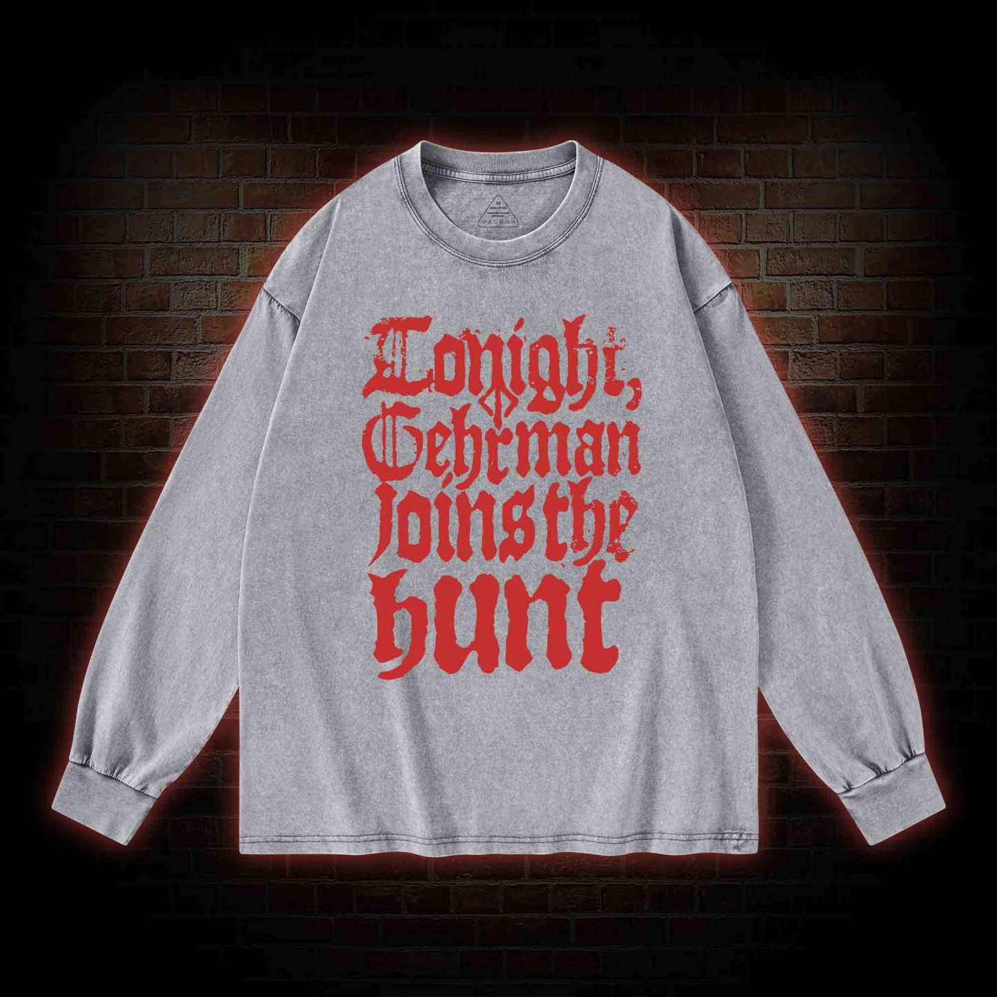 Gehrman Joins The Hunt Washed Long-Sleeve T-shirt