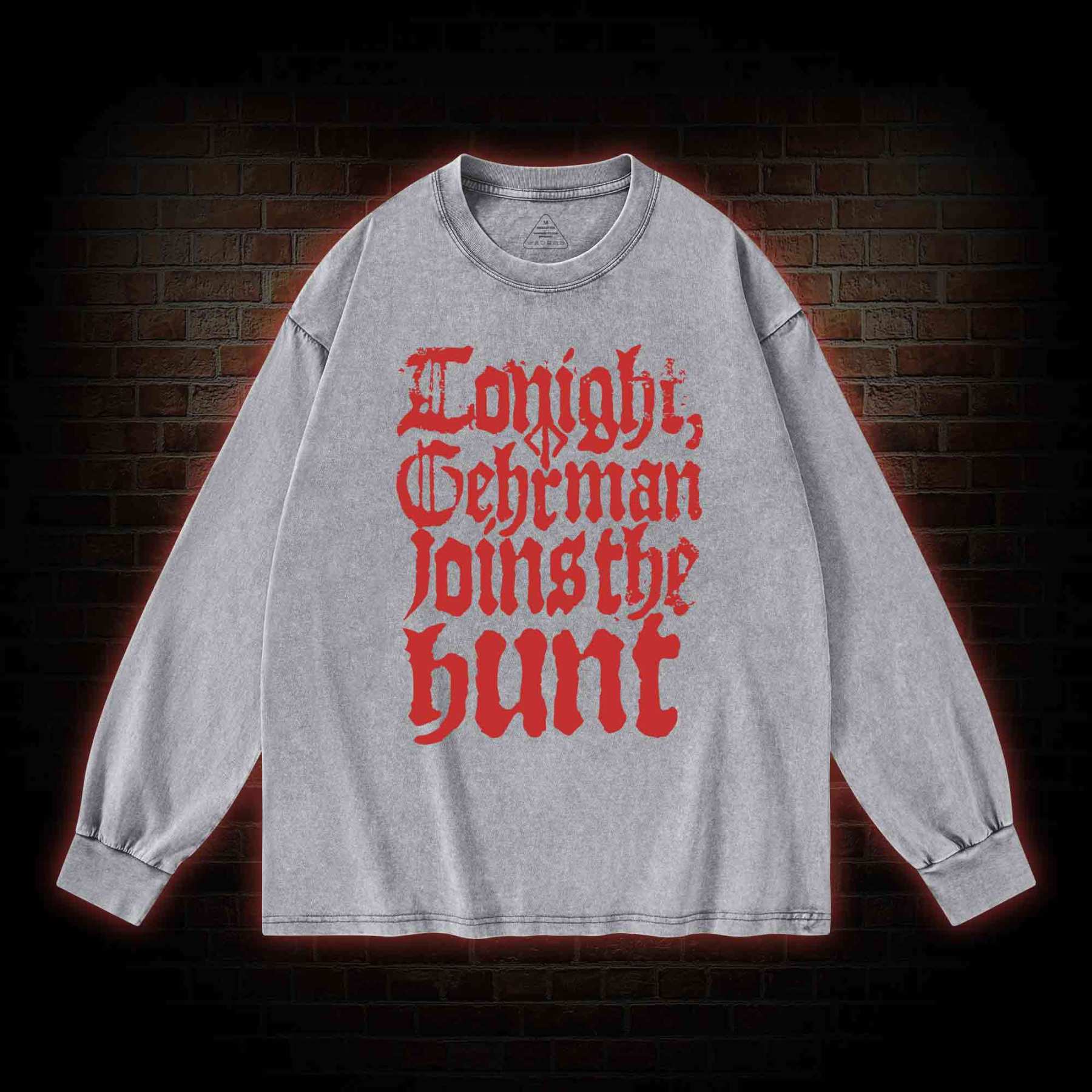 Gehrman Joins The Hunt Washed Long-Sleeve T-shirt