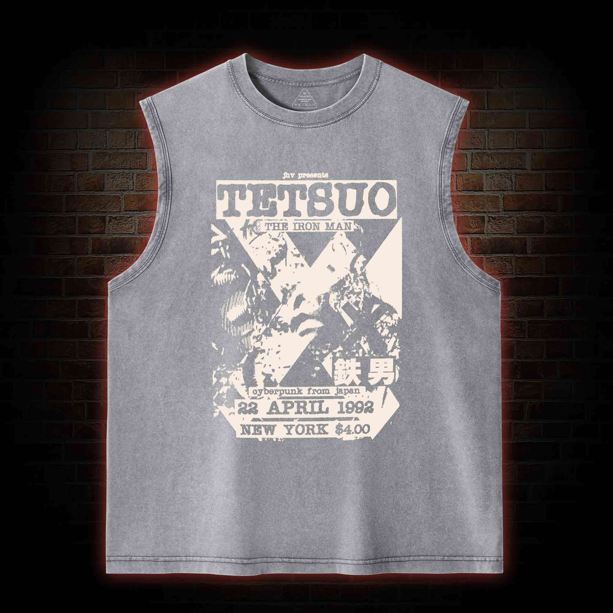 Mutate The Whole World into Metal Washed Tank Top