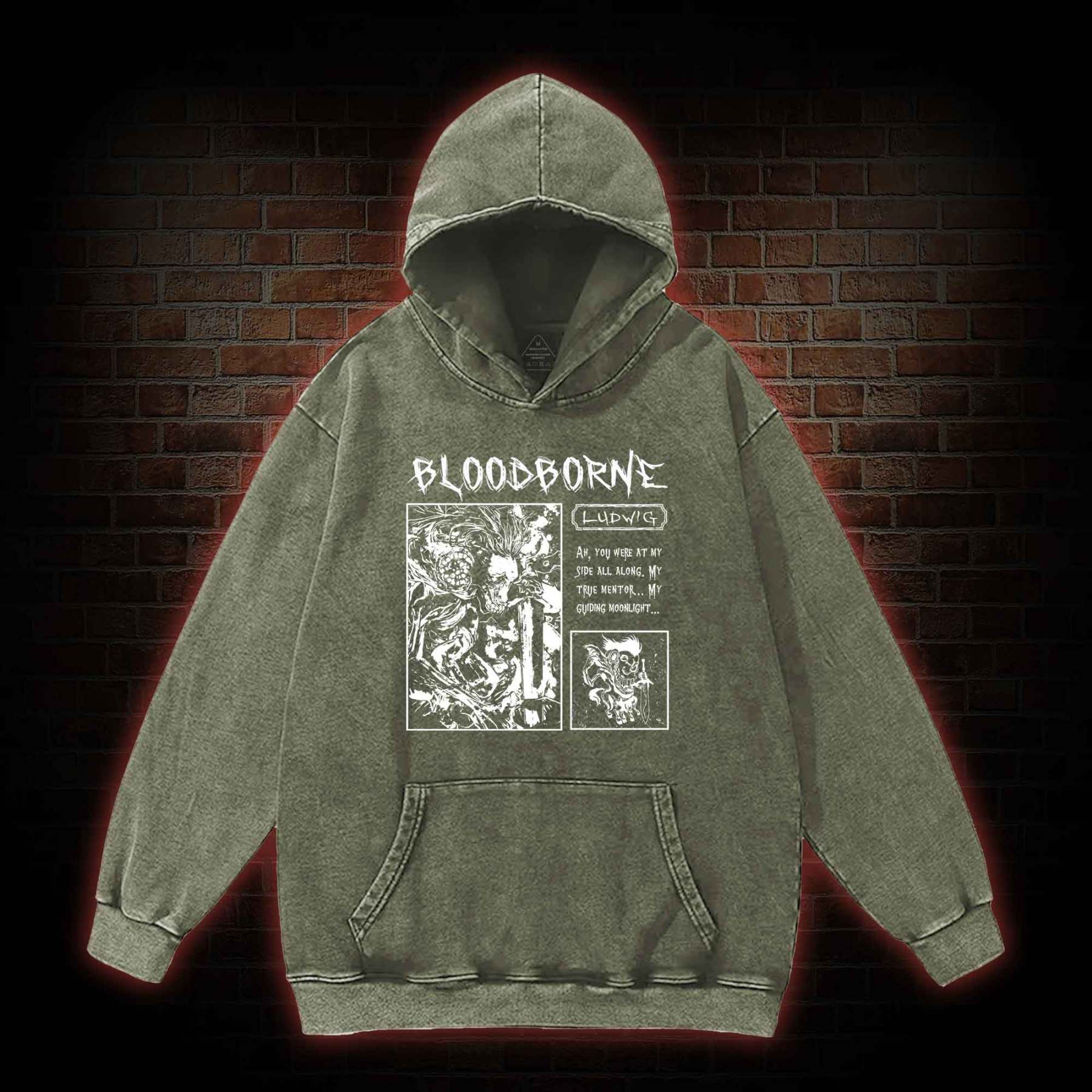 The Accursed Washed Hoodie