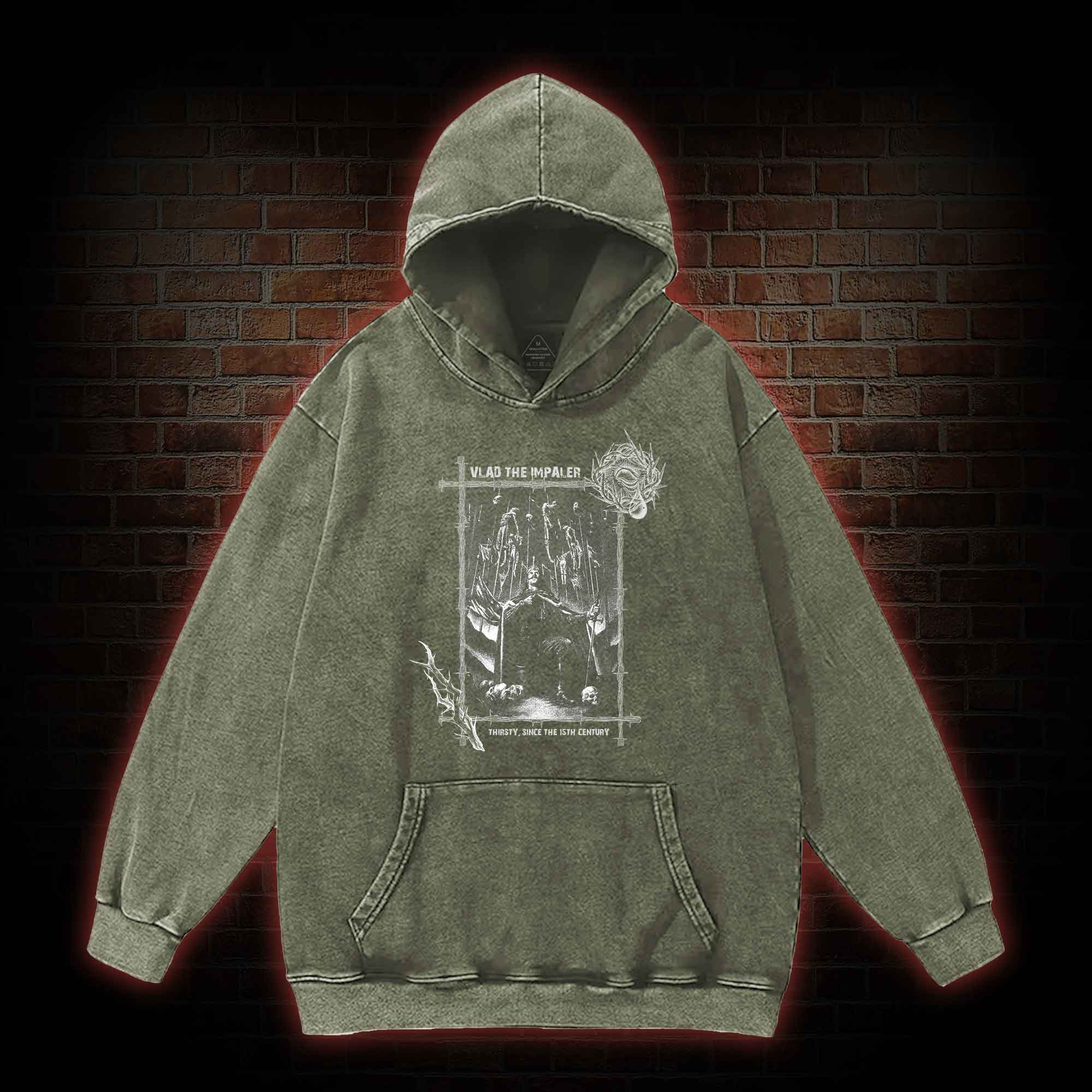 Vlad the Impaler Washed Hoodie