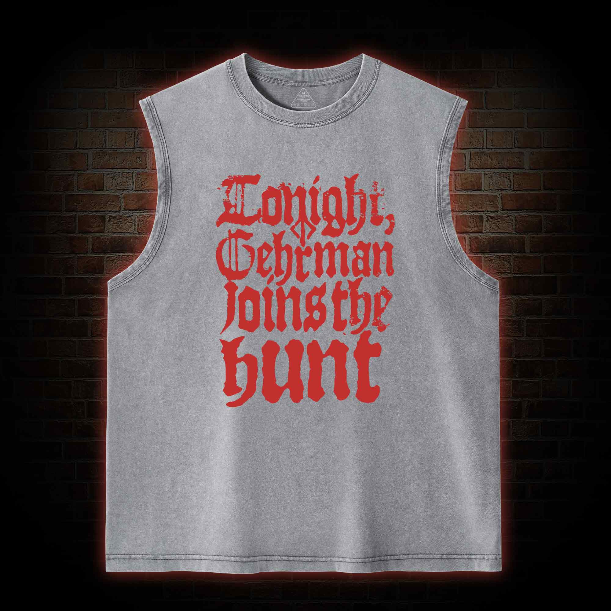 Gehrman Joins The Hunt Washed Tank Top