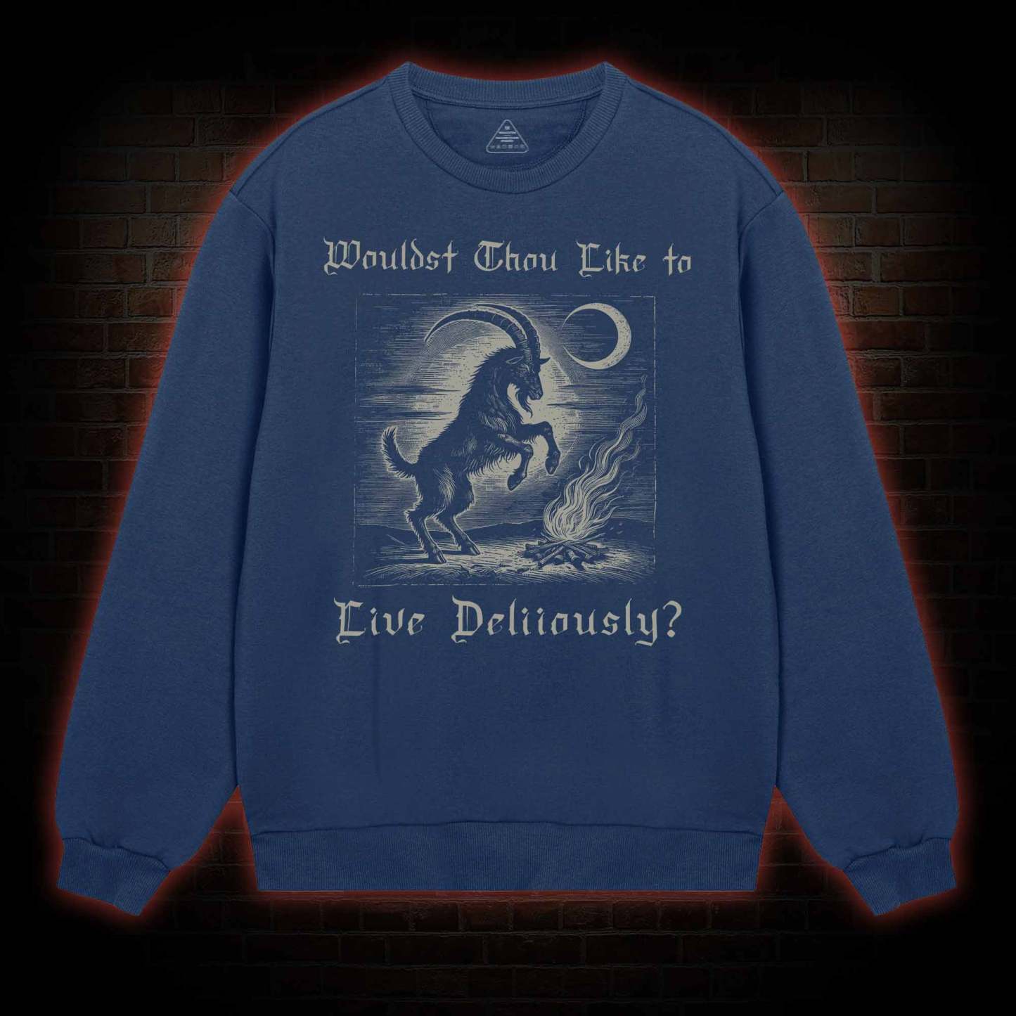 Live Deliciously Occult Sweatshirt