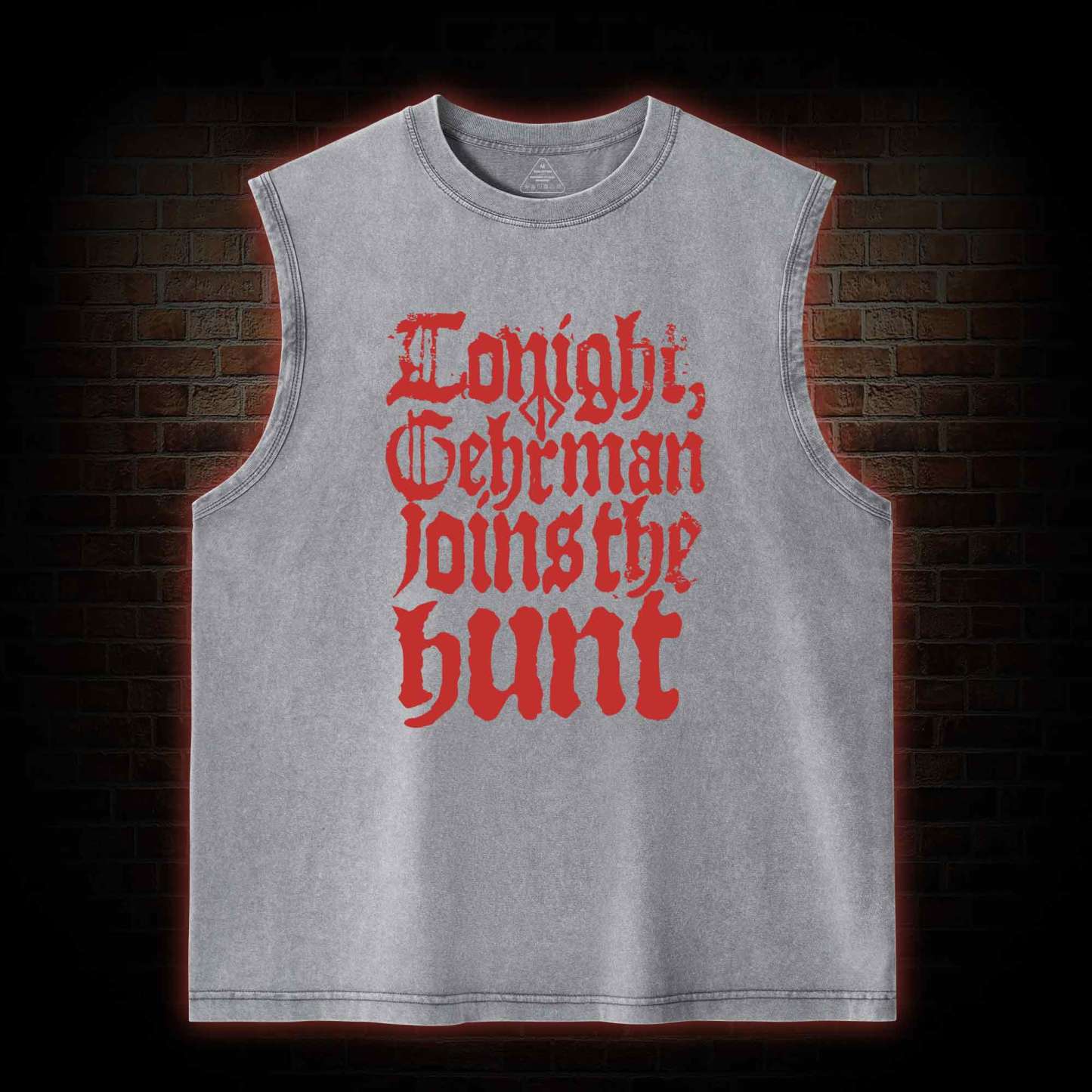 Gehrman Joins The Hunt Washed Tank Top