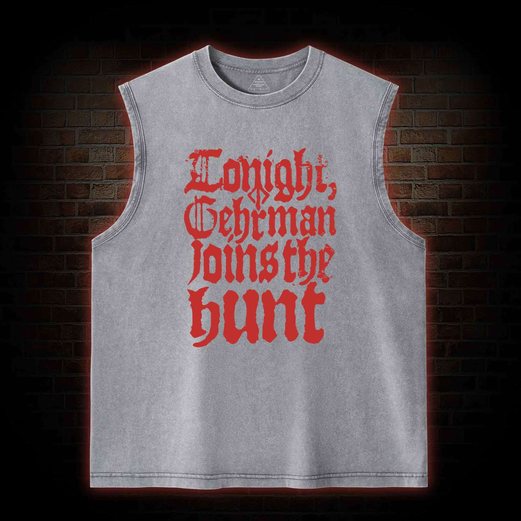 Gehrman Joins The Hunt Washed Tank Top
