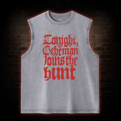 Gehrman Joins The Hunt Washed Tank Top