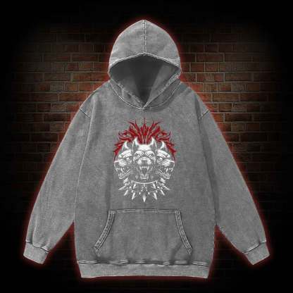 Hellhound Washed Hoodie