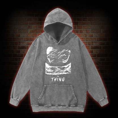 Flame First Ask Later Washed Hoodie