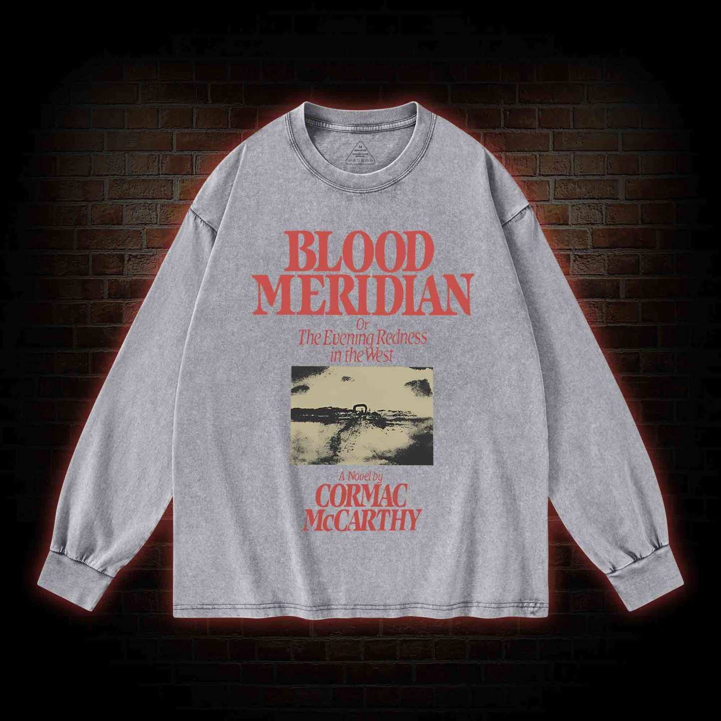 Blood Meridian Retro Washed Long-Sleeve T-shirt