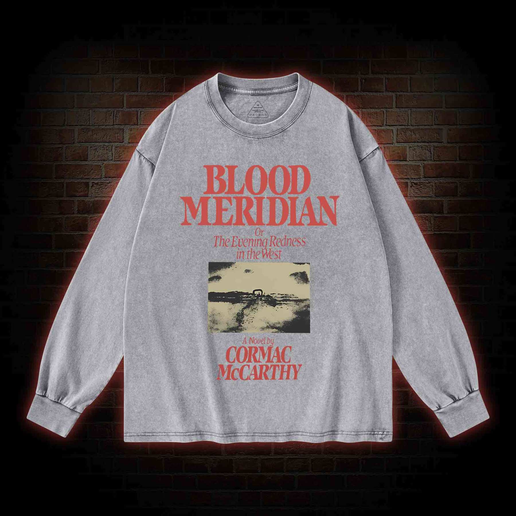 Blood Meridian Retro Washed Long-Sleeve T-shirt