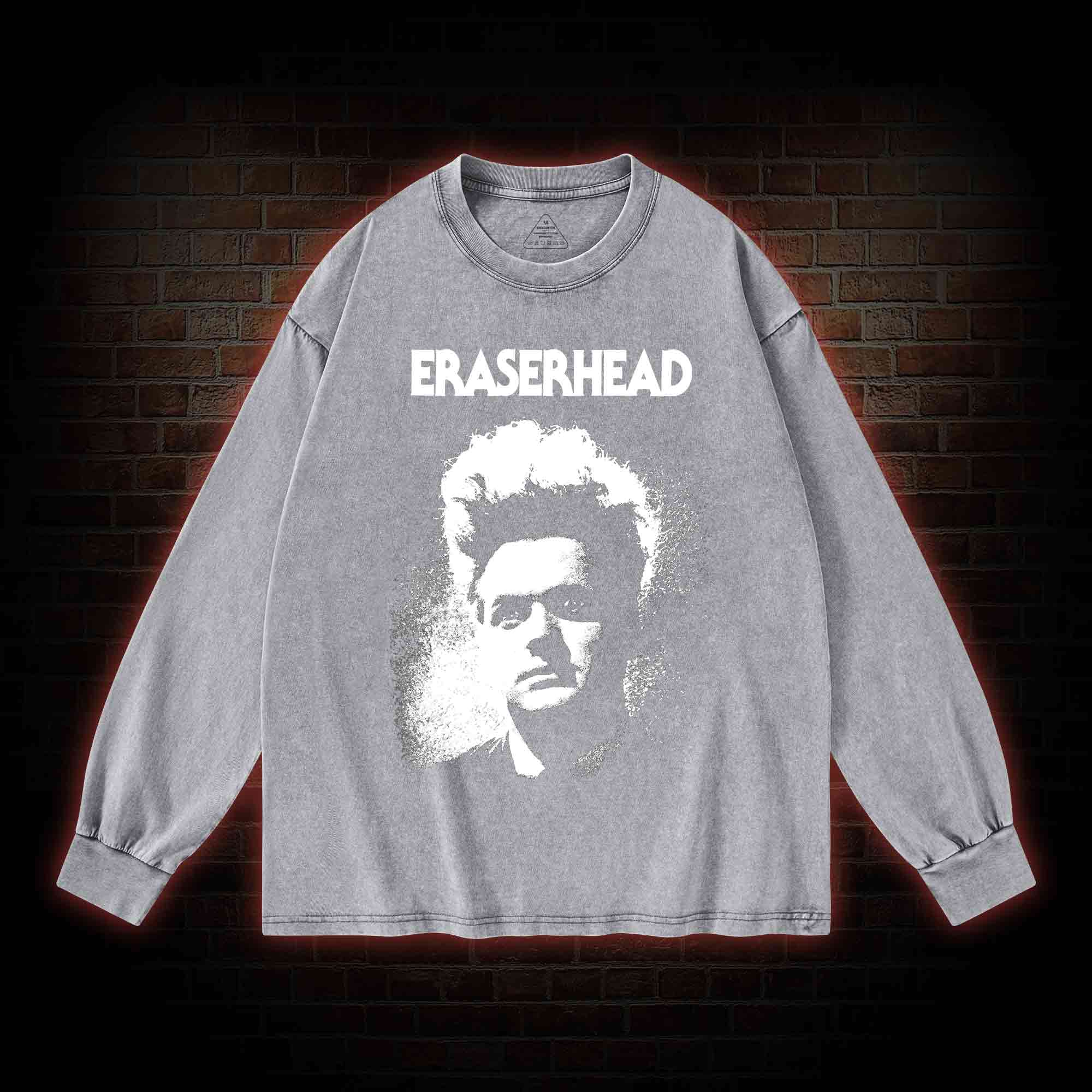 Eraserhead Washed Long-Sleeve T-shirt