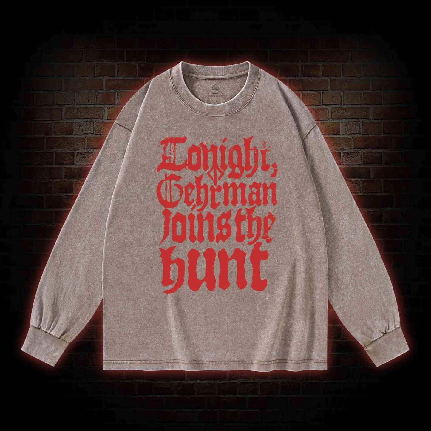 Gehrman Joins The Hunt Washed Long-Sleeve T-shirt
