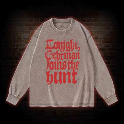 Gehrman Joins The Hunt Washed Long-Sleeve T-shirt